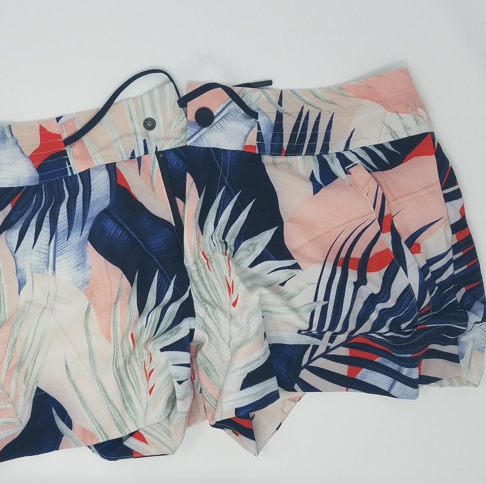 Athleta palm board shorts